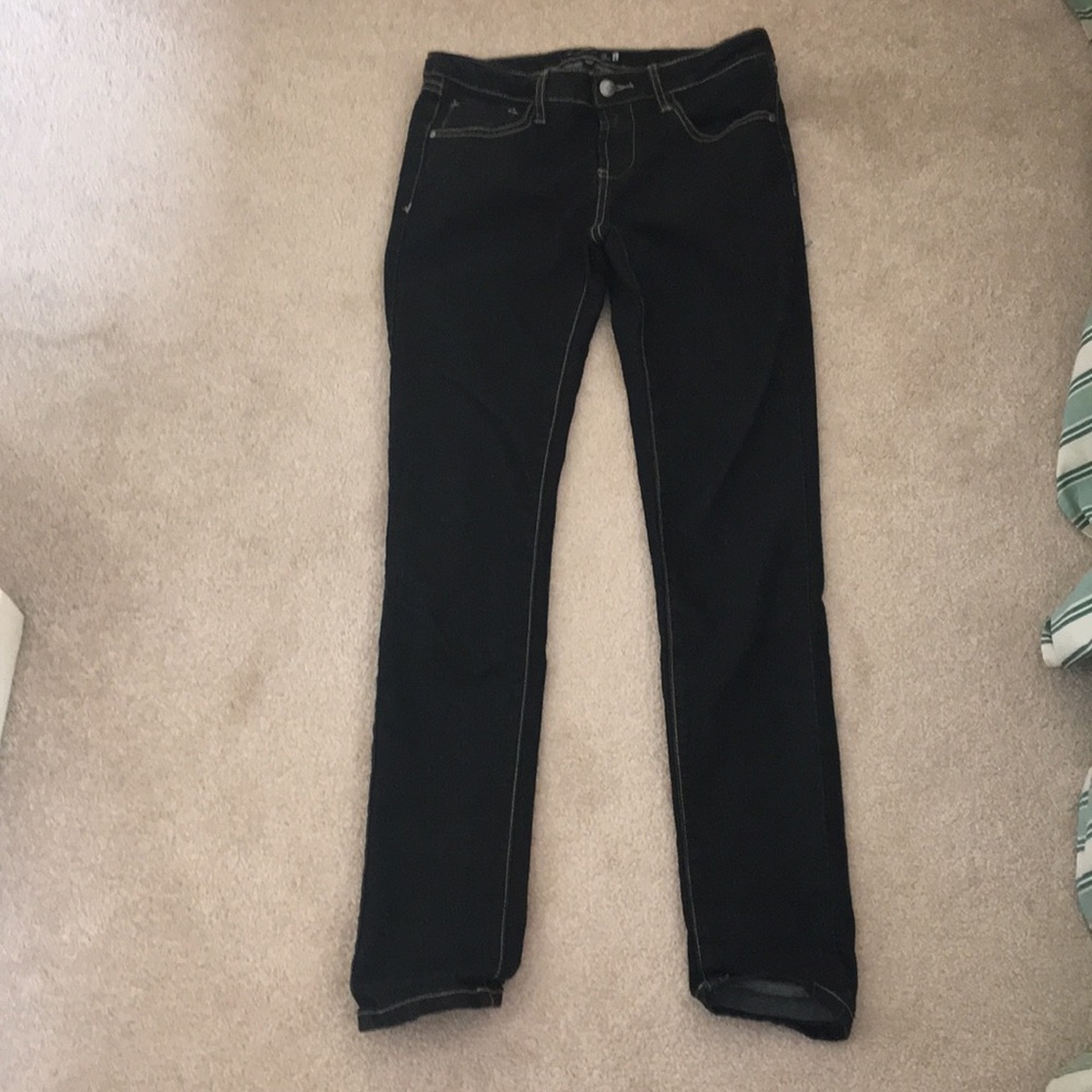 Cute, skinny black denim jeans